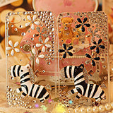 Crystal 3D Fawn Hard Case Cover for iPhone 4/4S/5/5S/5C