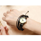 Fashion Watches Roman Numerals Marks 5 Cycles Bracelet Watch