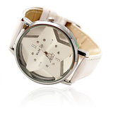 Women's Fashion Wrist Watch Hollow Star Style Dial Quartz