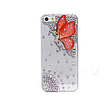 Faerie Pattern Metal Jewelry Back Case For iPhone 4/4S/5/5S/5C