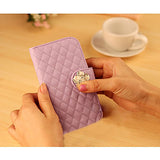 Elegant PU Leather Case Cover For Samsung Galaxy Note2/Note3 with Rhinestone Camellia Design