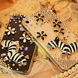 Crystal 3D Fawn Hard Case Cover for iPhone 4/4S/5/5S/5C