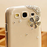 Crystal Flower Jewerly Case For Samsung Galaxy S3 I9300 #6952