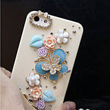 Case Cover for iPhone 5/5S/5C Elegant Deluxe Butterfly Pattern