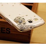 Crystal Flower Jewerly Case For Samsung Galaxy S3 I9300 #6952