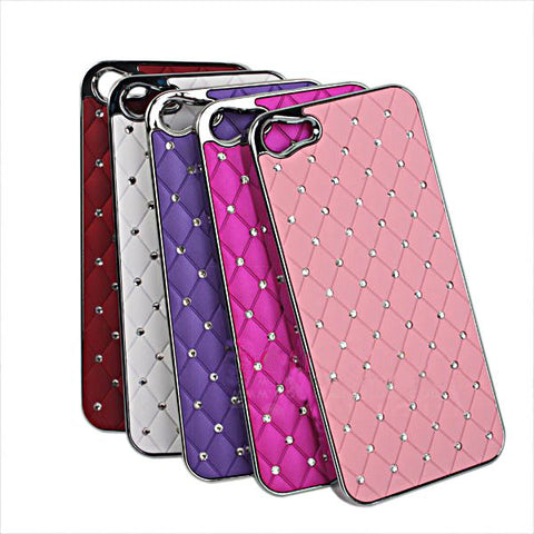 Rhinestone Metal Apple Case Cover iPhone 5 #5252