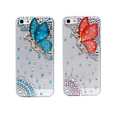 Faerie Pattern Metal Jewelry Back Case For iPhone 4/4S/5/5S/5C